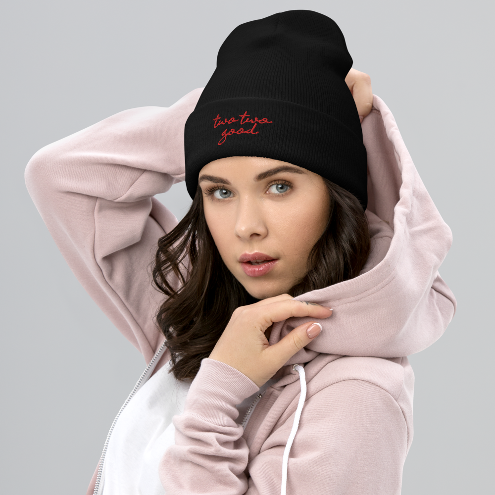 Premium 'two two good' Cuffed Beanie