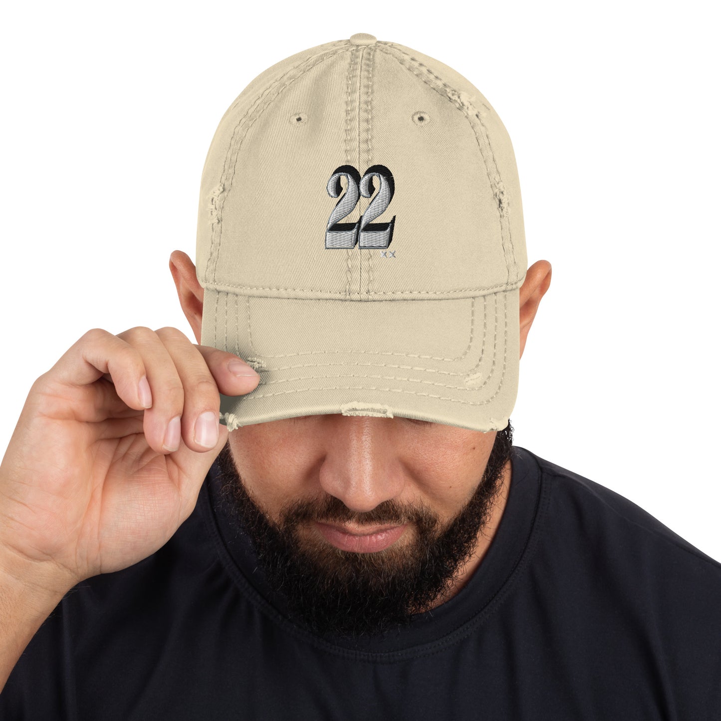 Salvation ''22'' Distressed Hat