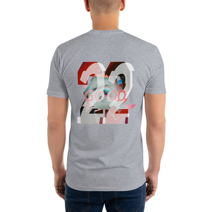 Glitched "22" Good Short Sleeve T-shirt